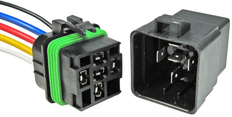 Pico Wiring Accessories 5593PT General Purpose Sealed Relay with 5-Pin Connector - Image 1