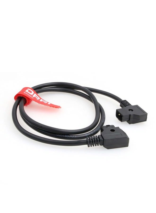 DRRI Dtap 2 Pin Male to Male Adapter Cable for DSLR Rig Anton Bauer Battery V-Mount (Dtap-Dtap) - Image 2