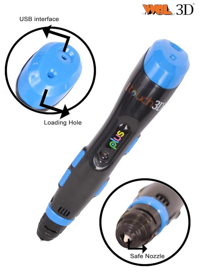 WOL 3D WOL3D ITouch 3D Pen for 3D Printing with Speed Control, Advanced Temperature Regulation, OLED Display & Ergonomic Design – Compatible with Variety of Filaments for Creative DIY, Art. - Image 5