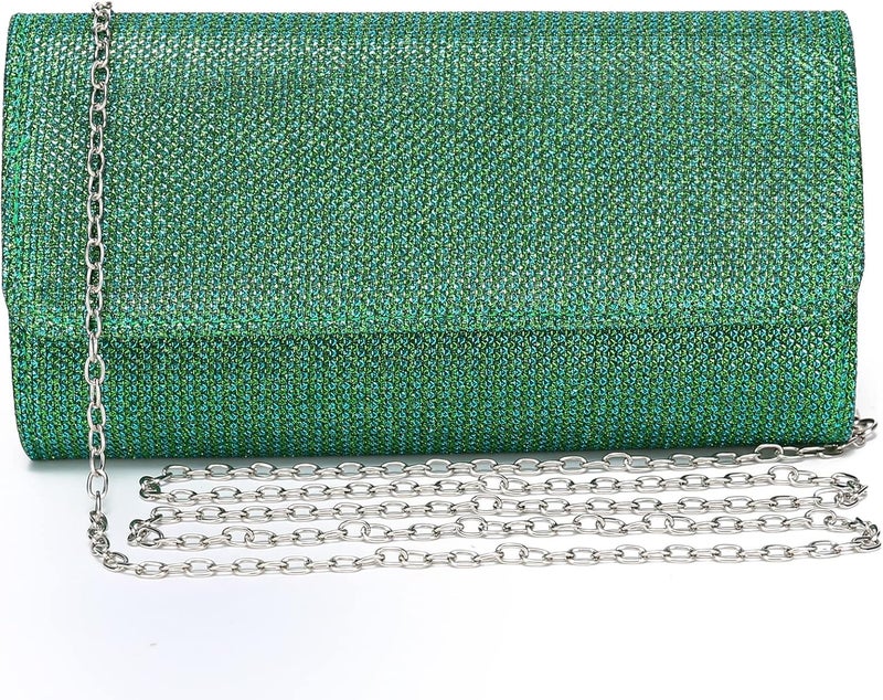 Outrip Women's Evening Bag Clutch Purse Glitter Party Wedding Handbag with Chain - Image 1
