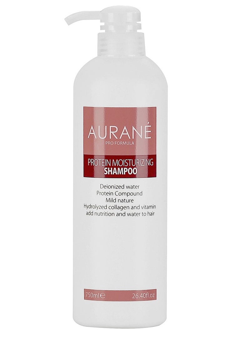 AURANE Protein Moisturizing Hair Shampoo (750ml) for Hydrating Color Protection Dry Damage Color Treated Hair Repair Organic Paraben Sulfate Free All Hair Types  - Image 1