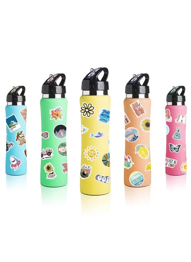 Water Bottle Stickers, Waterproof Stickers for Kids, Car Decals Computer Hydroflask Stickers, Aesthetic Laptop Stickers Skateboard Stickers for Kids Teens Girls (200 PCS)  - Image 5
