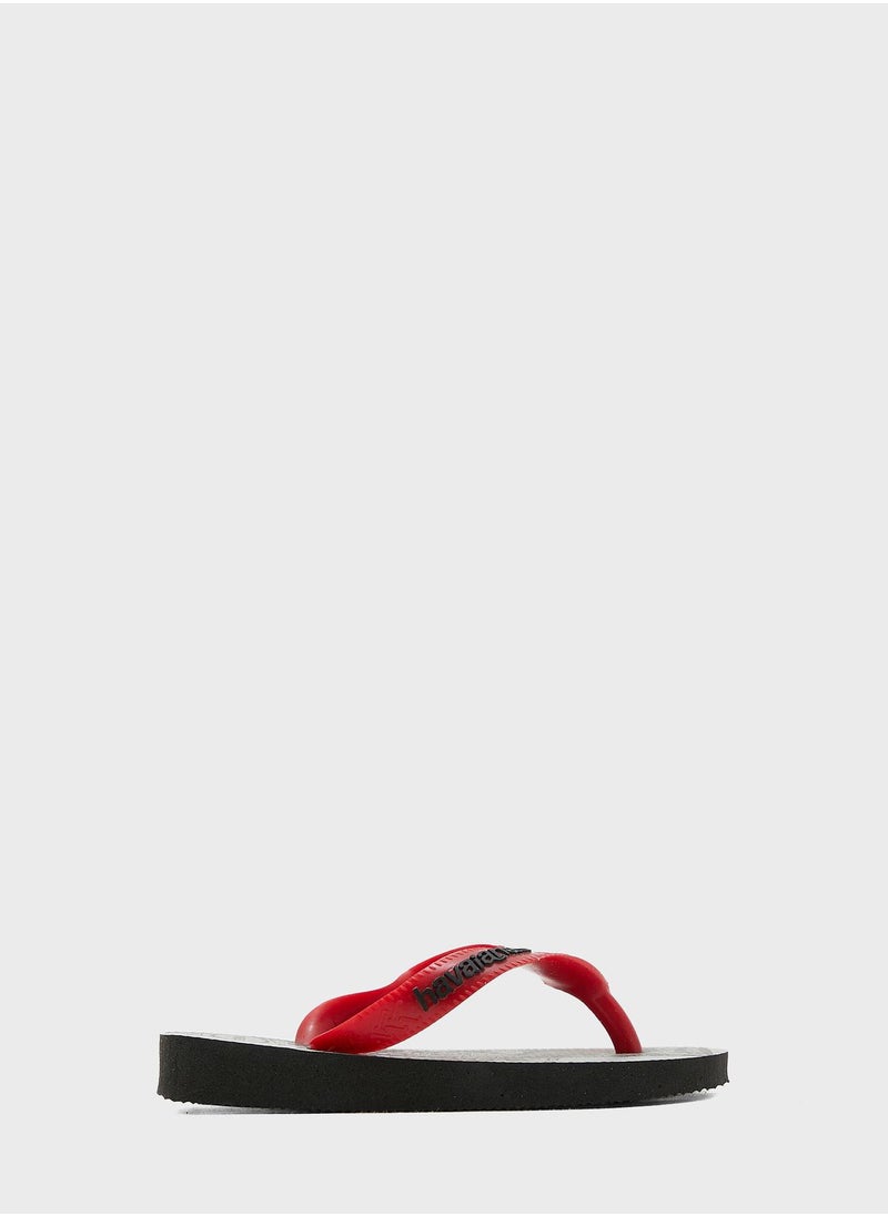 havaianas - Kids Marvel Logomania Flip Flops - Image 1