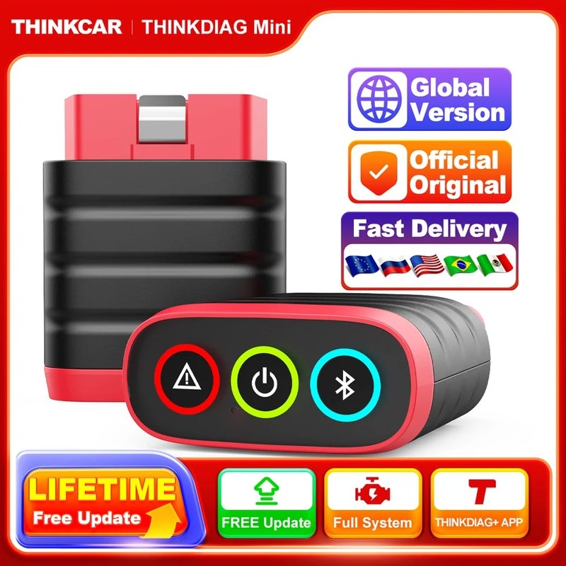 فكر في السيارة جهاز فحص أعطال السيارة Thinkcar Thinkdiag Mini Obd2 Scanner For Auto Full Obd 2 Function System Diagnostic Tool Car Diagnose Code Reader PK ELM327 - Image 1