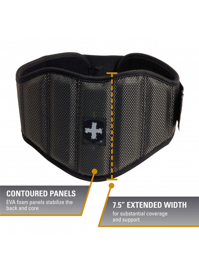 Harbinger Harbinger Men's Firm Fit 7.5-Inch Contoured Weightlifting Belt, X-Large, Black - Image 3