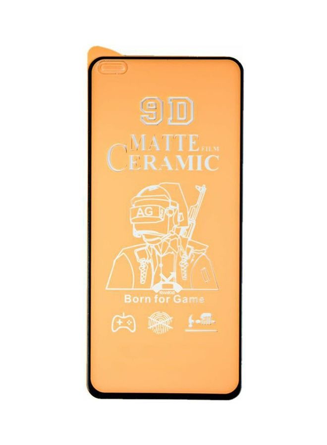 9D Nano Tempered Ceramic Screen Protector For Oppo Reno 3 Pro 6.4inch Clear/Black