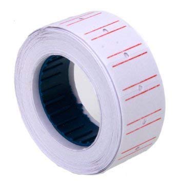 MotoPanda Price Labels Paper Tag Mark Sticker for MX-5500 Price Gun Labeller, 10 Rolls with Ink - Image 3