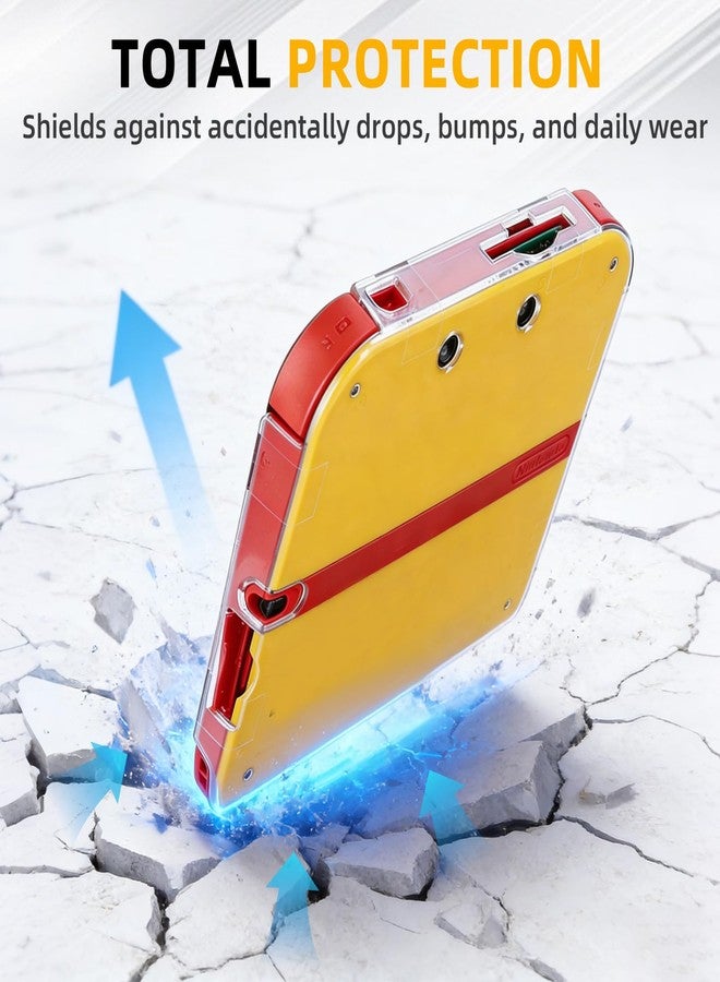 KEUYE Shell Compatible with 2DS, Clear Plastic Screen Hard Protector Case Comaptible with 2DS Accessories - Image 5
