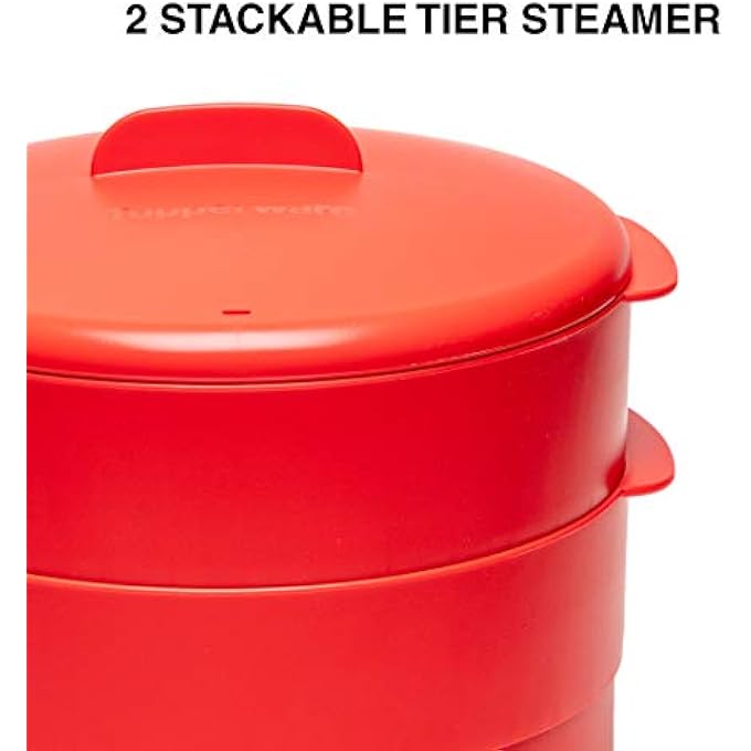Aluminium Multipurpose Steamer Chilli Red - Image 2