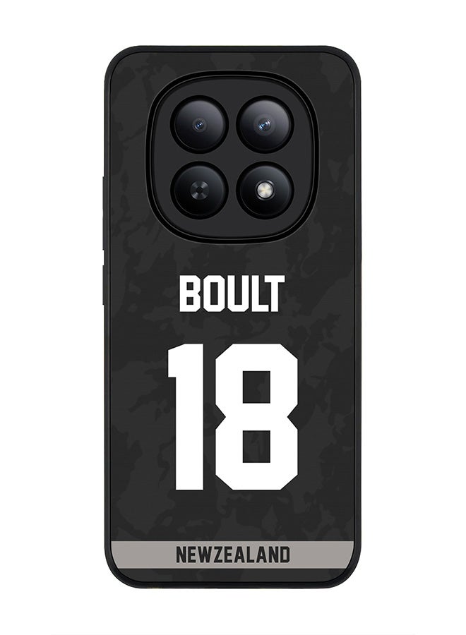 For Xiaomi Redmi Note 15 5G / Poco M8 Case,Slim fit Camera Protection, Shockproof Thin Phone cover  - New Zealand Trent Boult, Jersey No 18