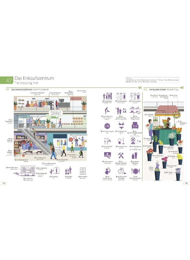 null - German English Illustrated Dictionary: A Bilingual Visual Guide to Over 10,000 German Wor - Image 1