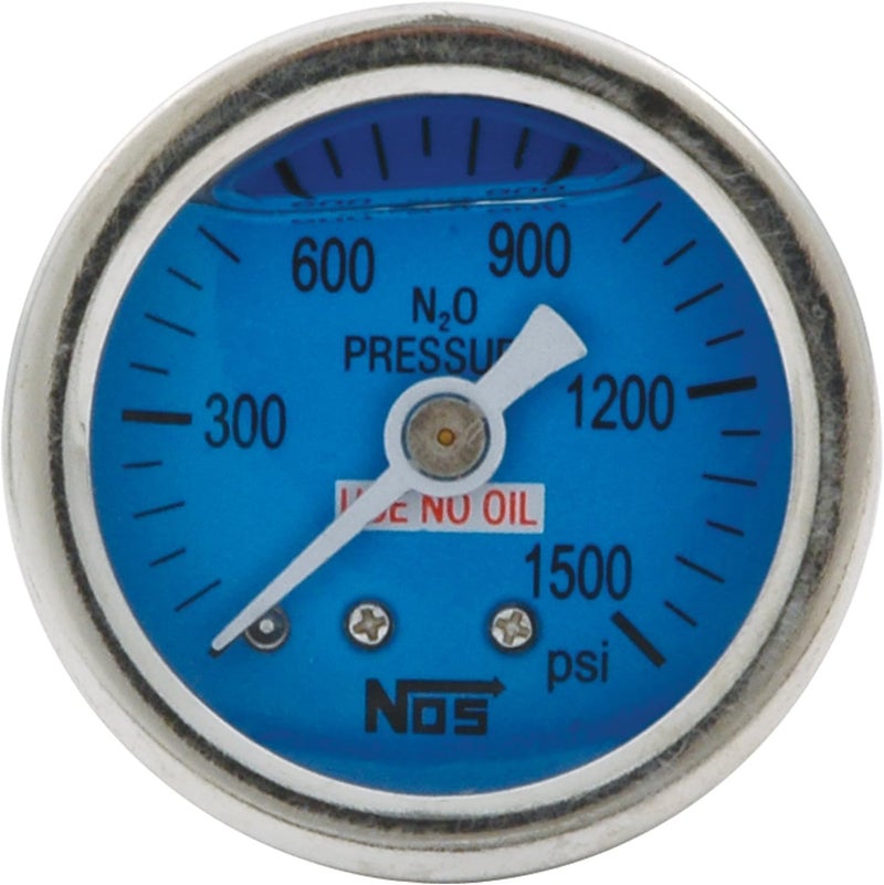 مقياس ضغط مملوء بالجليسرين من Allstar Performance 0-1500PSI