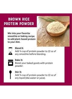 Health & Household Judee’S Brown Rice Protein Powder (80% Protein) 3 Lb - 100% Non-Gmo And Sprouted - Dairy-Free And Keto-Friendly - Gluten-Free And Soy-Free - Plant-Based Protein  - Image 4