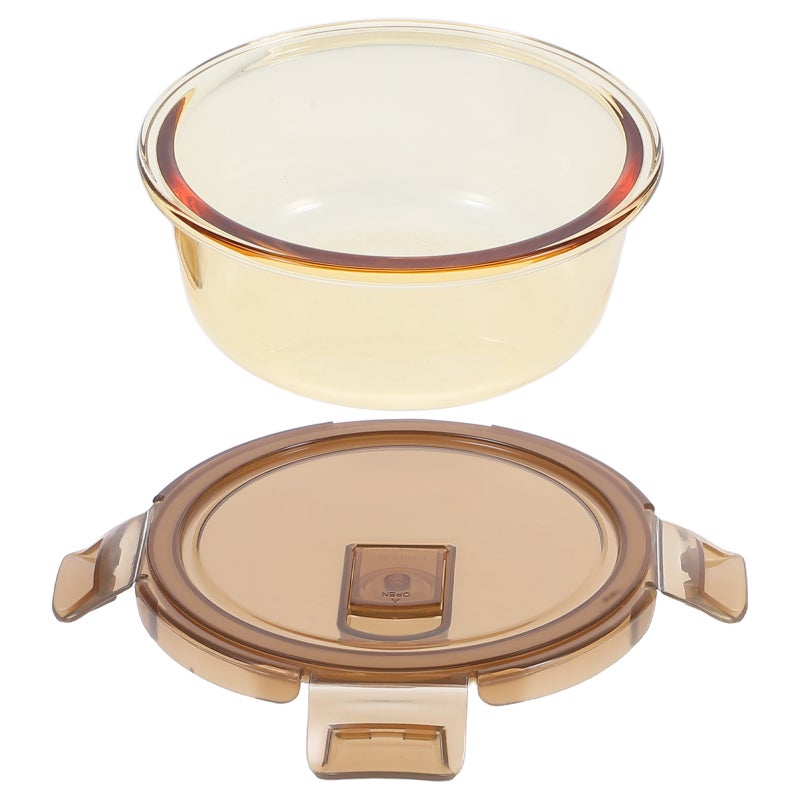 Glass Bowls With Lids Clear Soup And Salad Mixing Bowls For Microwave Use Ideal For Serving Fruit Noodles 420ml - Image 4