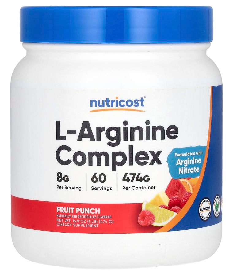 L-Arginine Complex Fruit Punch 16.9 oz (474 g)