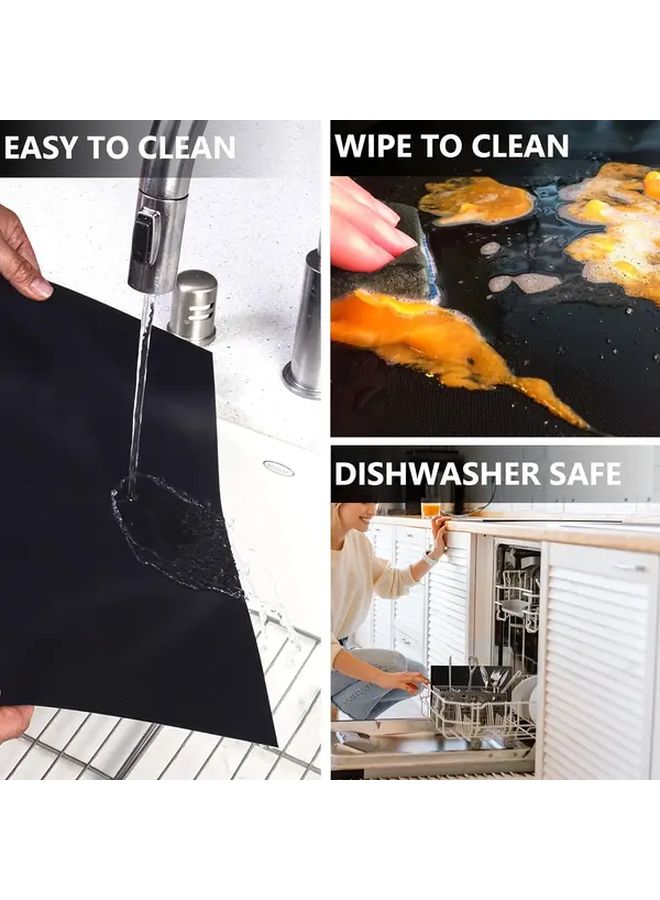 Heavy Duty Nonstick Oven Liner Mat Reusable Universal Protector For Electric And Gas Ovens - Image 5