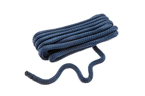 Seachoice Double-Braid Bumper Fender Line, 3/8 in. X 6 Ft., Navy Blue - Image 1