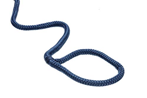 Seachoice Double-Braid Bumper Fender Line, 3/8 in. X 6 Ft., Navy Blue - Image 3