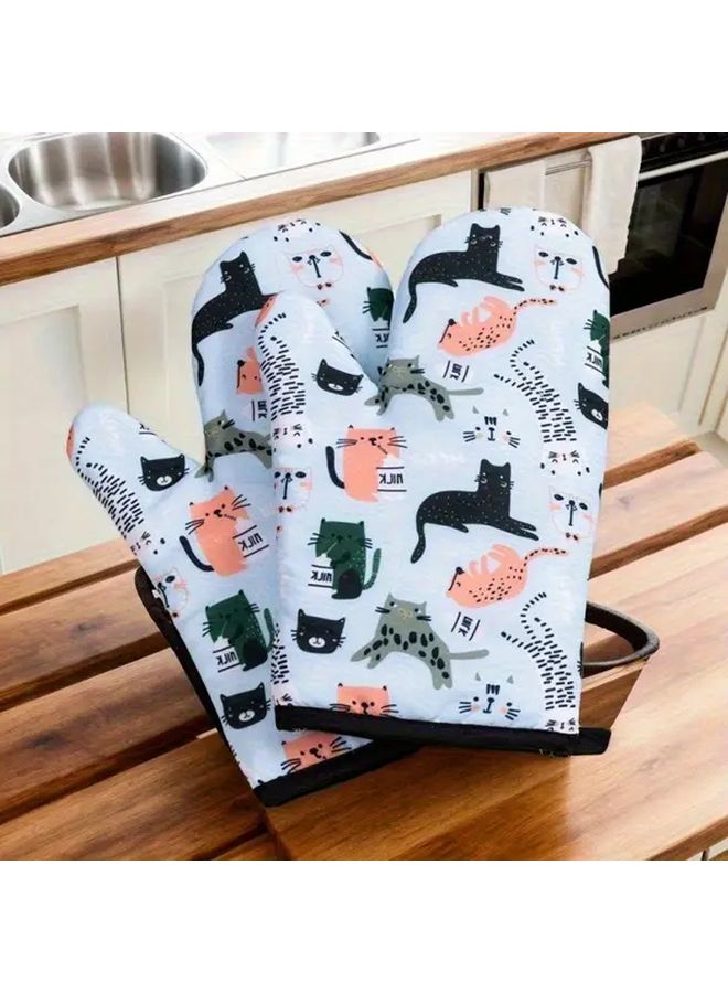 قفازات C7 موديل كات مقاومة للانزلاق والحرارة للخَبز والشواء والاستخدام في المطبخ - Image 4