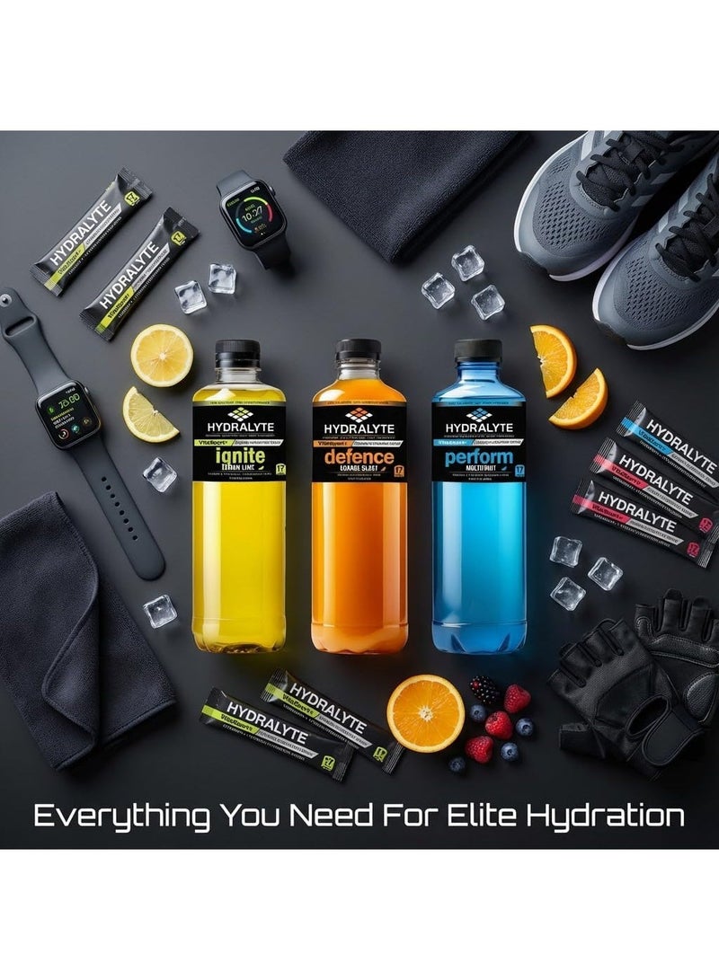 Hydralyte VitaSport+ Defence Hydration Drink, Orange Blast, 500ml Bottle with Electrolytes, Vitamin C, D & Zinc - Image 3