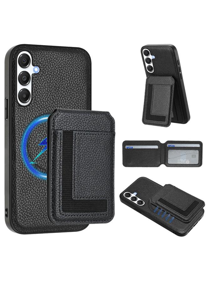 S-TOP Case For Samsung Galaxy M55 / C55 CX01 Detachable Magsafe Magnetic Card Bag Phone Case - Image 1