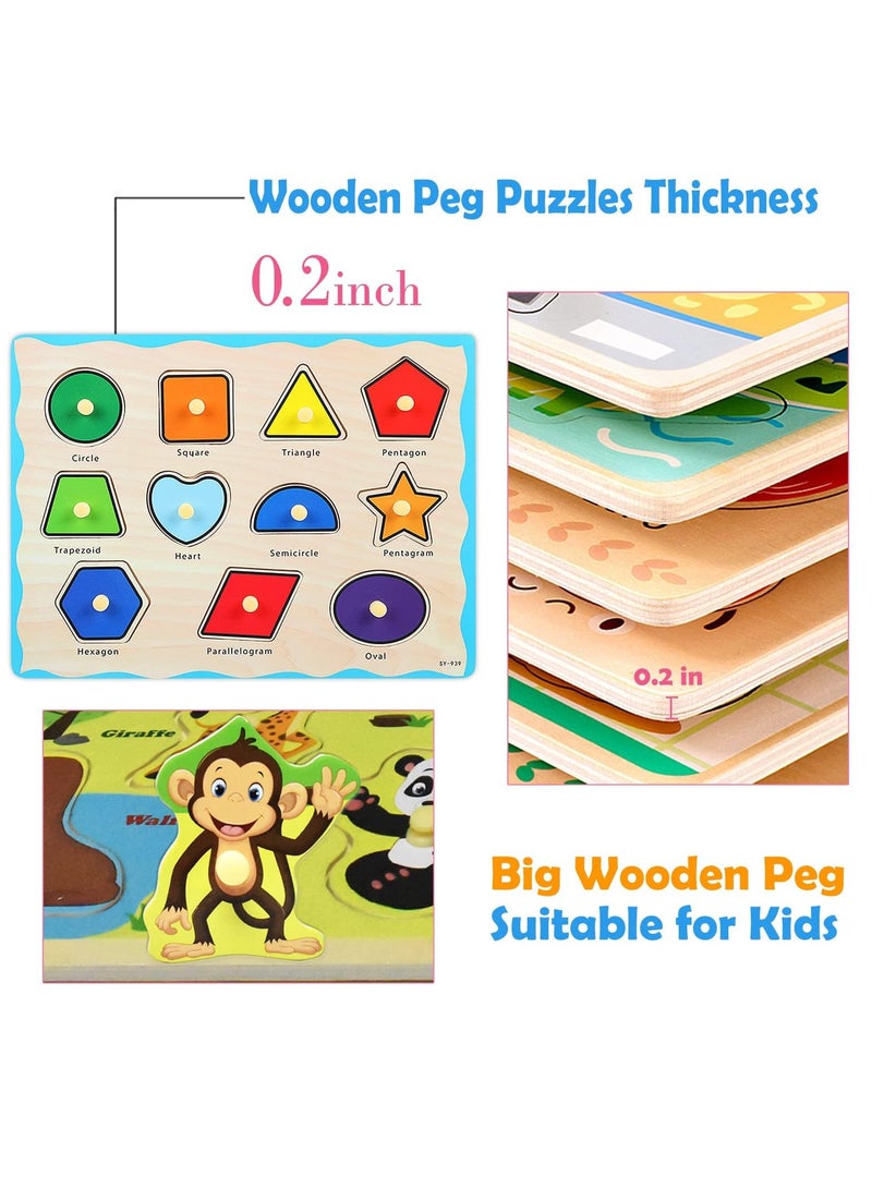 Mordely Wooden Puzzles Number Puzzle Toddlers Puzzles Puzzle Games Puzzles for Kids Math Puzzle - Image 2