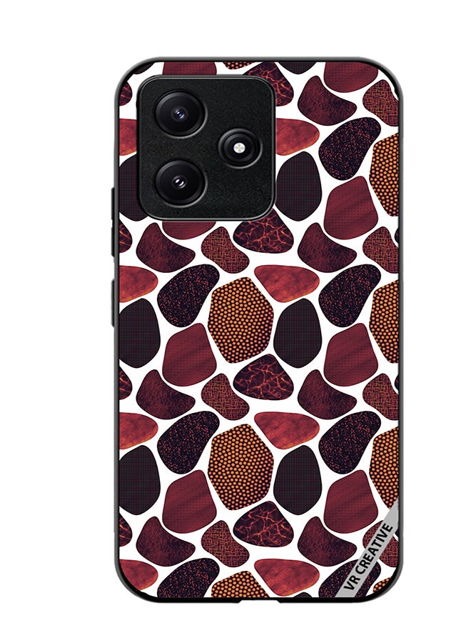 VR CREATIVE Protective Case Cover For Xiaomi Poco M6 Pro 5G Texture Design Multicolour - Image 1