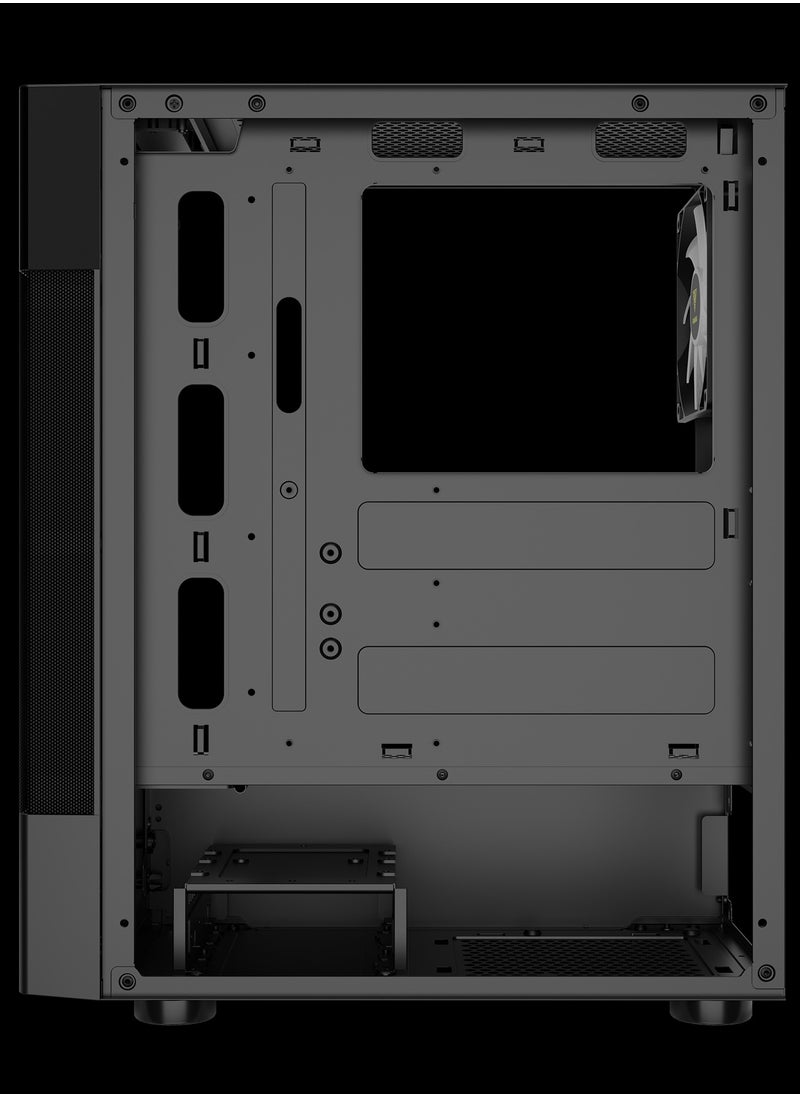 GAMDIAS - AURA GC5 ARGB DIGITAL DISPLAY MESH ARGB MID-TOWER CASE - Image 1