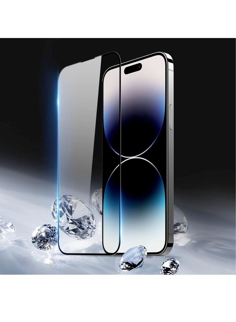 DUSALA Glass for iPhone 15 Pro Screen Protector Tempered Glass Full Glue Edge-to-Edge Screen Protector - Image 3