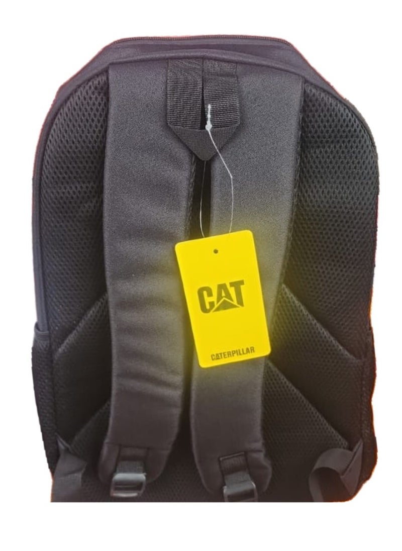 CAT CAT Casual School and Travel Backpack with Multiple Pockets - Durable Canvas, Black  - Image 2