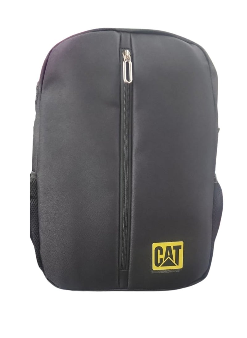 CAT CAT Casual School and Travel Backpack with Multiple Pockets - Durable Canvas, Black  - Image 3