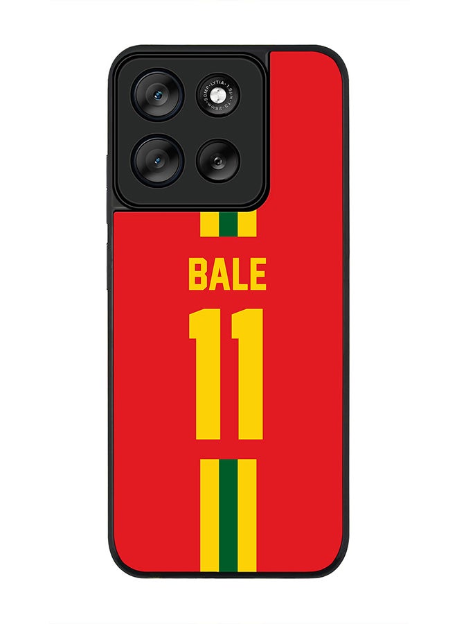 Stylizedd For Motorola Moto G56 Case,Slim fit Camera Protection, Shockproof Thin Phone cover  - Football - Wales,  Bale - Image 1