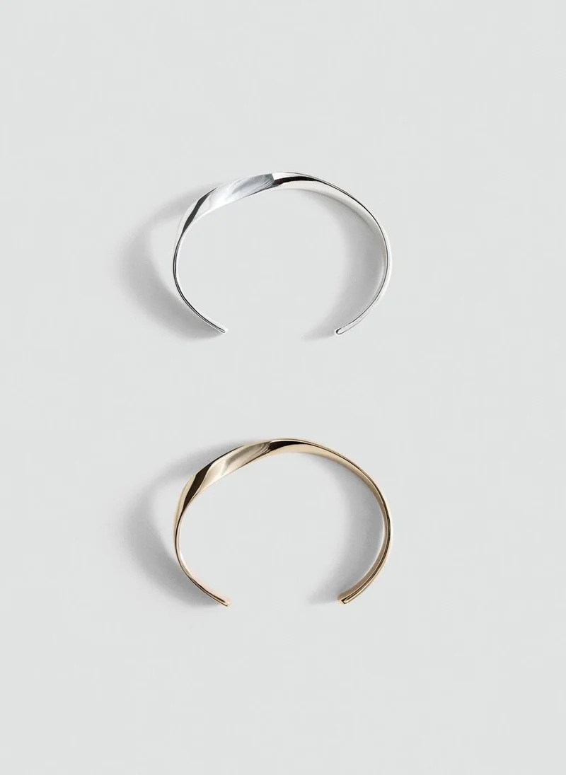 MANGO Fine rigid bangle