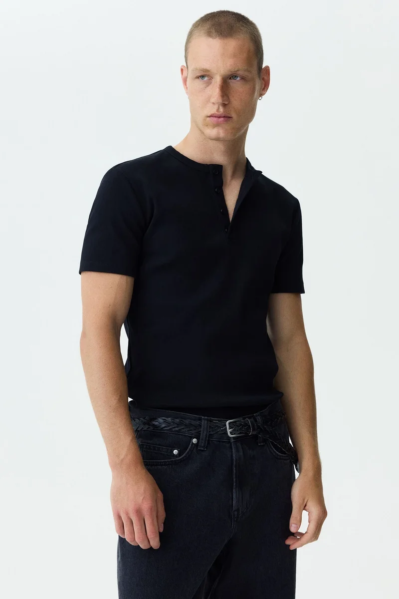 H&M Slim Fit Henley top