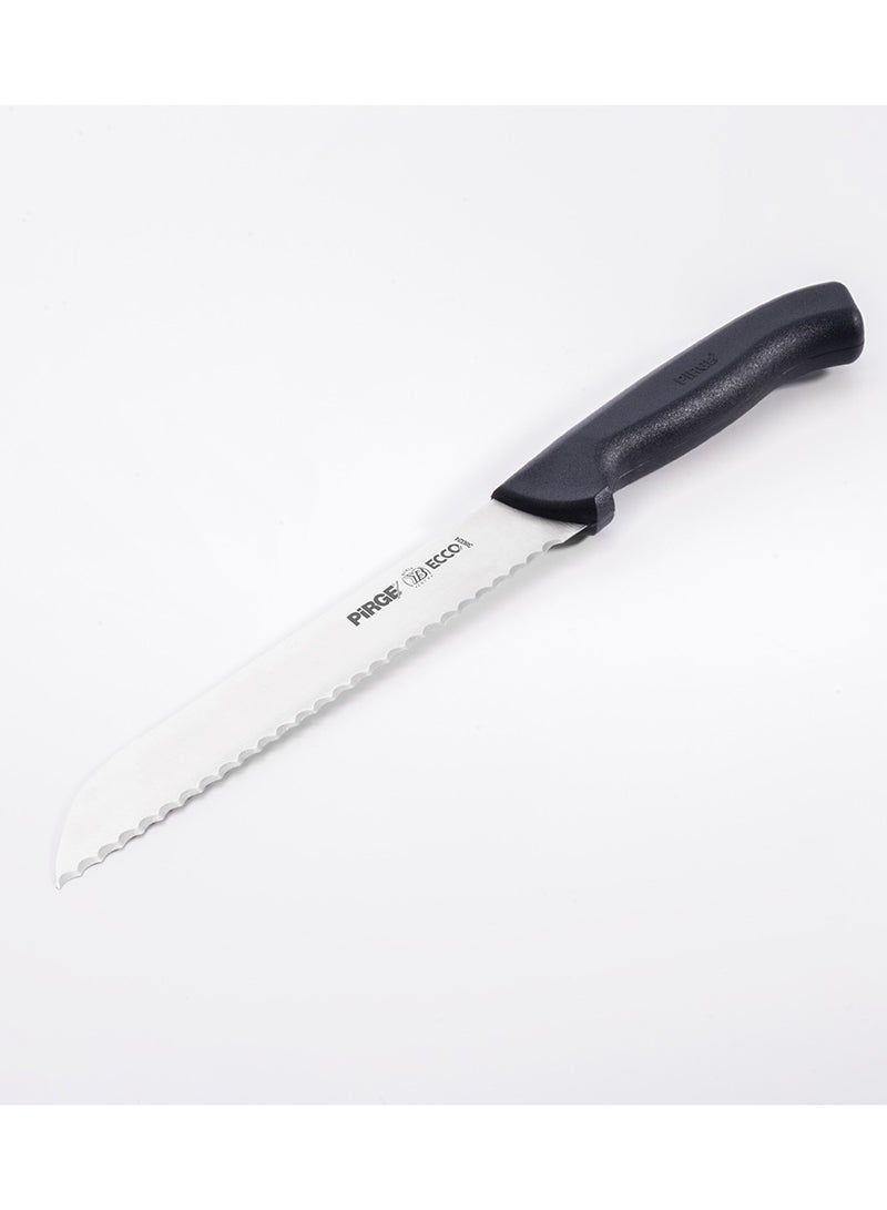 PiRGE Bread Knife Pro Serrated 17,5 cm Black - Image 1