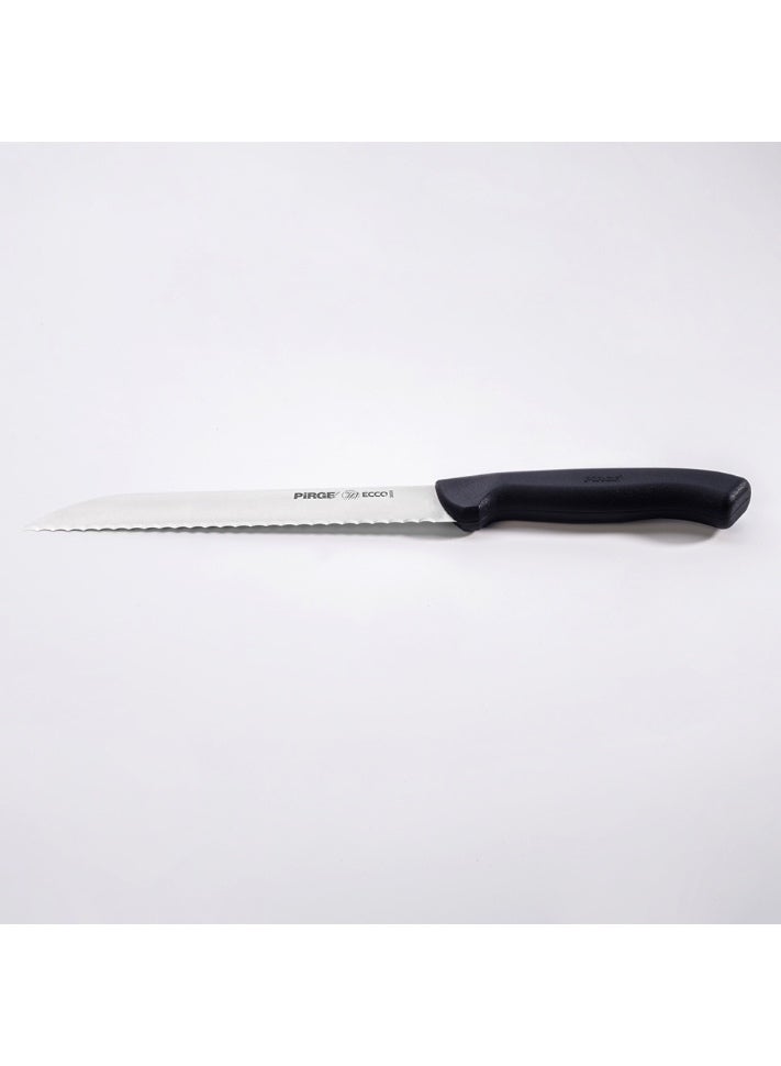 PiRGE Bread Knife Pro Serrated 17,5 cm Black - Image 4