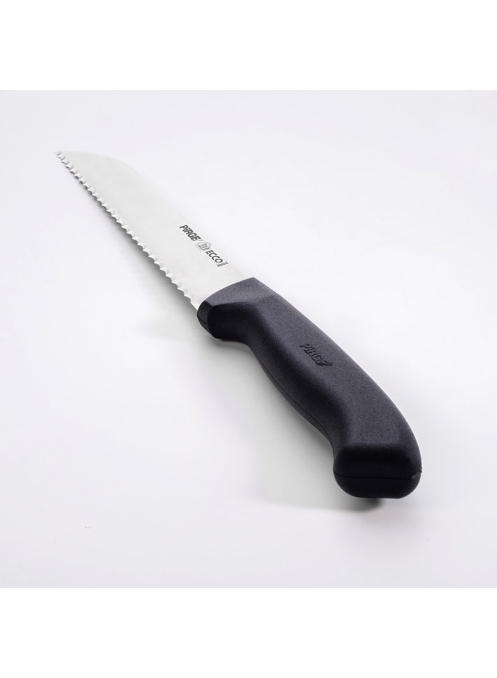 PiRGE Bread Knife Pro Serrated 17,5 cm Black - Image 3