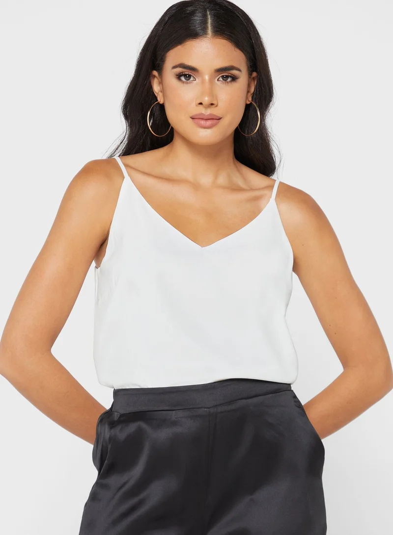 DOROTHY PERKINS V-Neck Cami Knitted Top