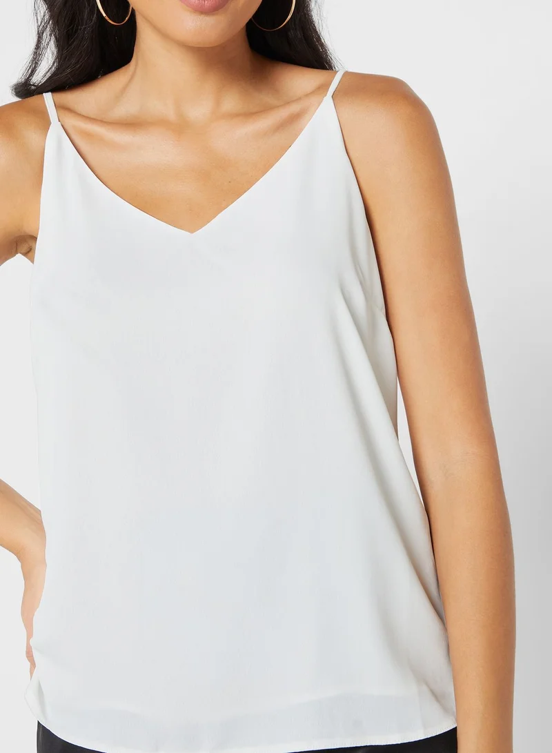 DOROTHY PERKINS V-Neck Cami Knitted Top