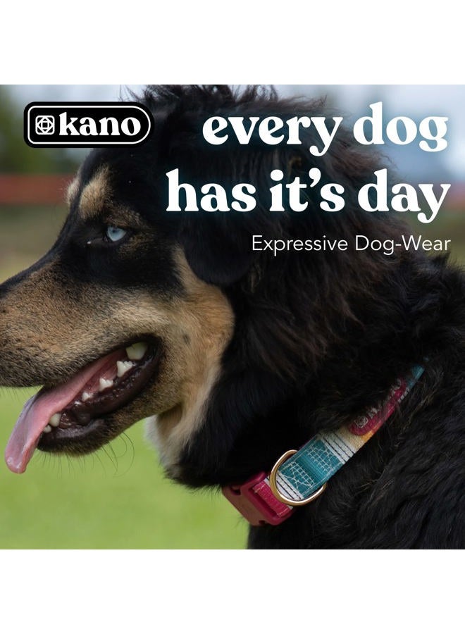 Kano KANO Dog Collar I Fully Adjustable and Made with Durable Polyester, Metal D-Ring and a Quality Buckle I Training, Walking, and Jogging Tool for Small, Medium, and Large Breeds I Crave  - Image 2