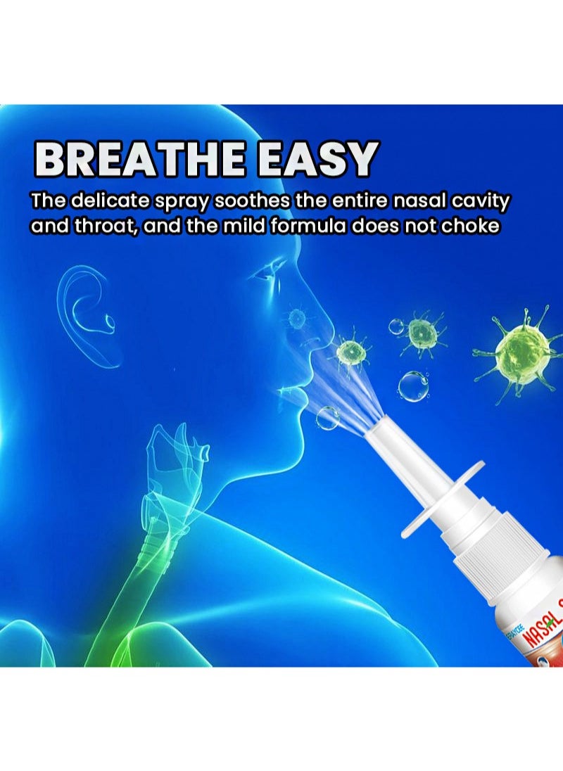 2 Pieces Of Nasal Spray，Nasal Cleansing Solution, Relieve Nasal Congestion And Nasal Discomfort