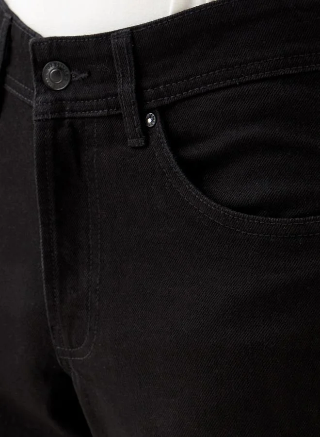 Lee Cooper Lee Cooper Slim Fit Jeans with Button Closure and Pockets