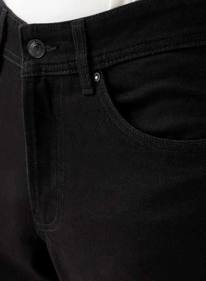 Lee Cooper Slim Fit Jeans with Button Closure and Pockets - Image 4