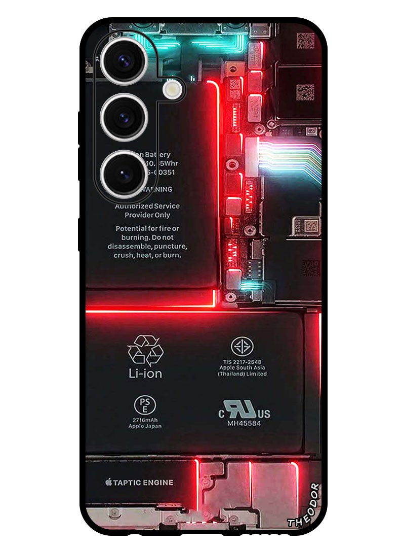 Theodor Protective Case Anti Scratch Shock Proof Bumper Cover For Samsung Galaxy S24 Mobile Board - Image 1