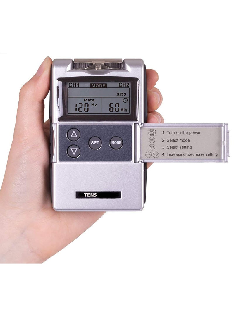 tens أداة تدليك كهربائية هوم مريدين منخفضة التردد بأبرة، جهاز العلاج الطبيعي بالنبضات الإلكترونية - Image 4