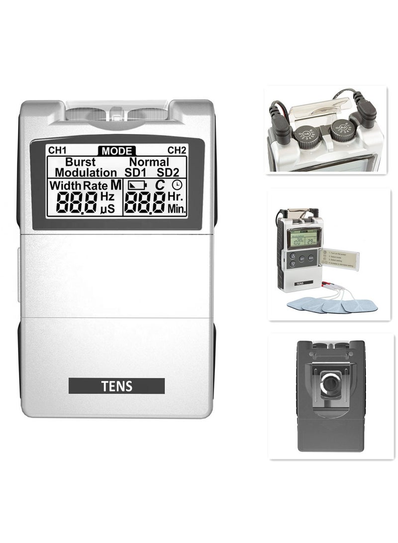 tens أداة تدليك كهربائية هوم مريدين منخفضة التردد بأبرة، جهاز العلاج الطبيعي بالنبضات الإلكترونية - Image 5