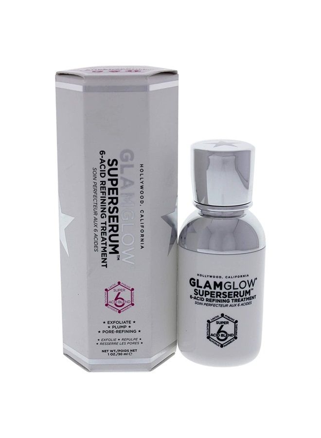GLAMGLOW Superserum 6-acid Refining Treatment 1 Oz Unisex, 1 Oz (GG063)