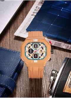 T5 T5 Mens Chronograph Silicone Strap Watch  - Image 2
