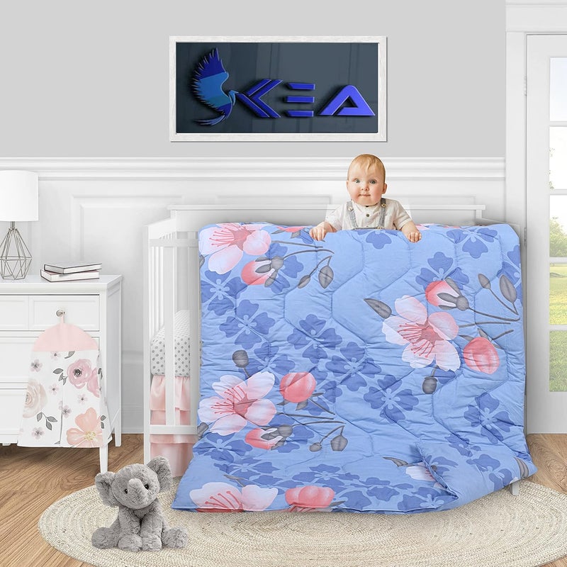 KEA Microfiber All Weather Printed Baby Comforter250 GSM Size 45X59 InchKids Comforter - Image 1
