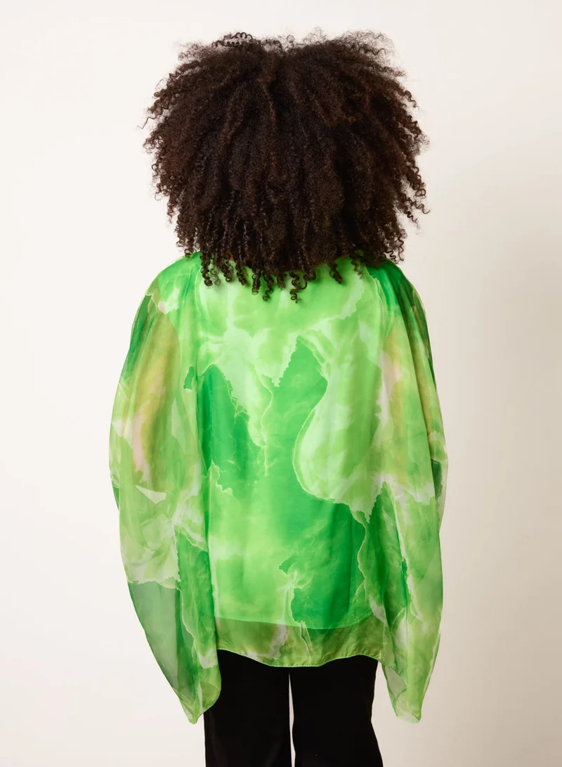 Blue Vanilla Oversized Marble Top